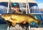 10 lbs 14 oz d'or de Quinte pour Max