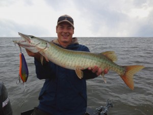 Marc-André avec un 32" sur un YG Lures (special edition)