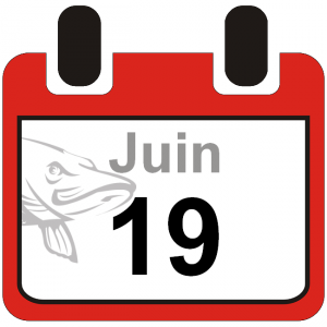 l'ouverture de la pêche au maskinongé est le 19 juin prochain!